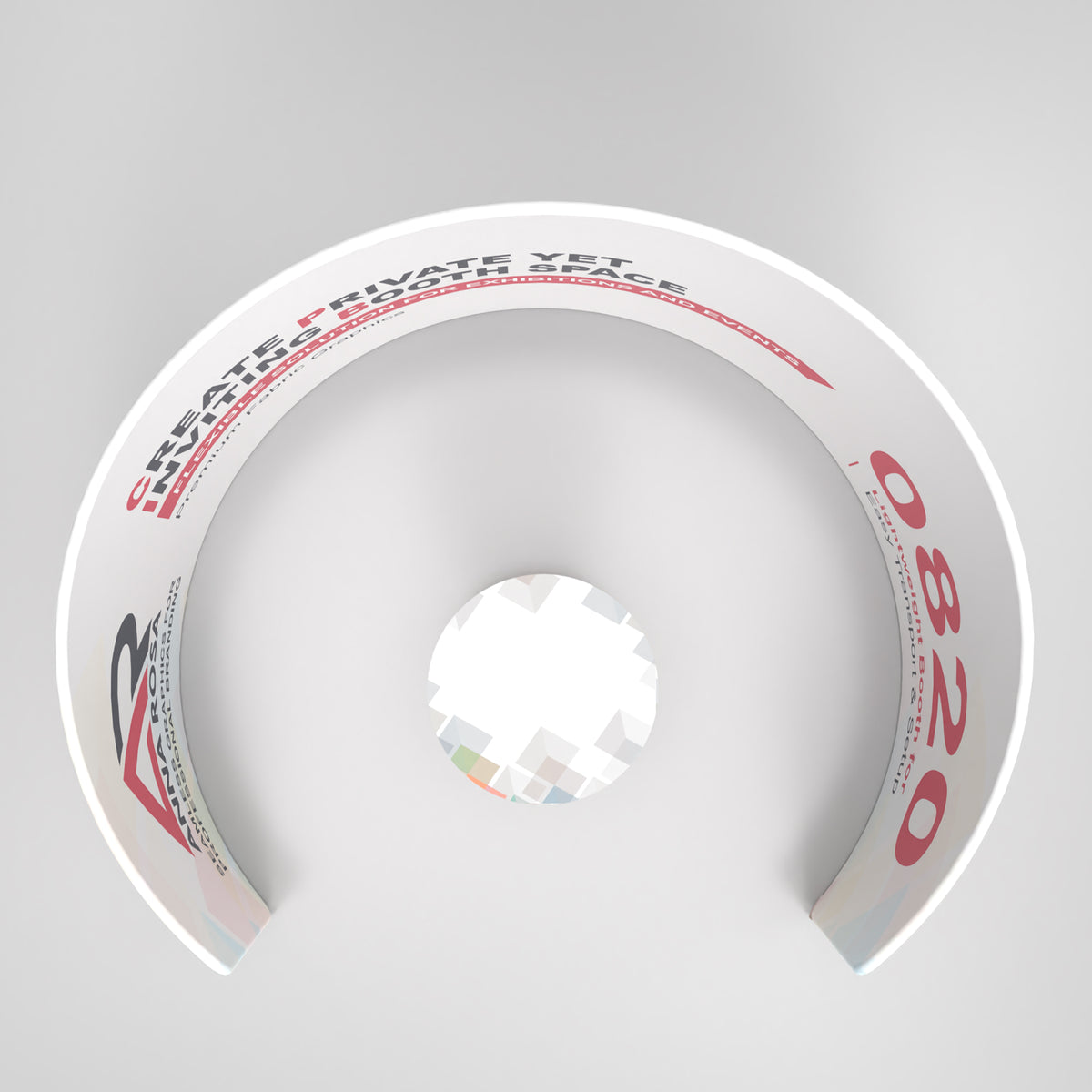 10' Semi-Circle Banner Combo Booths