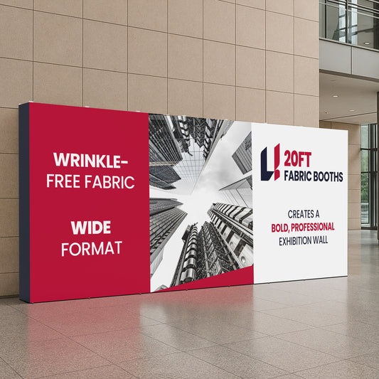 20' Straight Pop-Up Backdrop