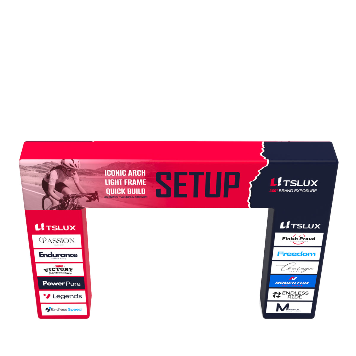 Block Frame Archway Banner Stands