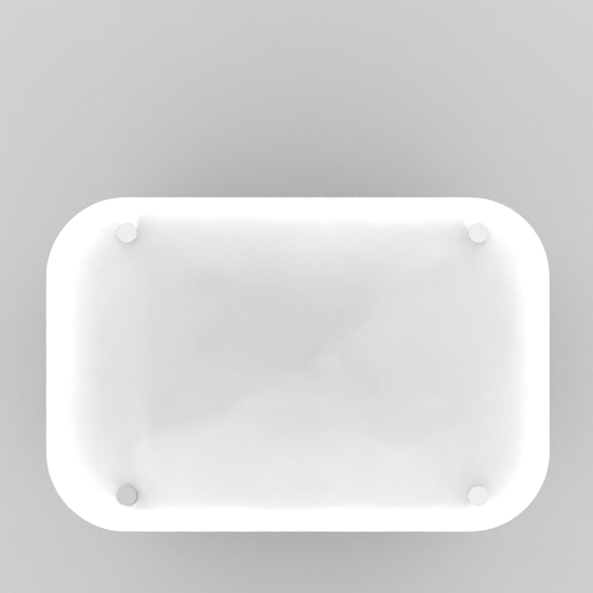 Rectangular Display stand with shelving
