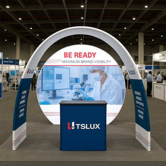 10' Backlit Archway Banner Combo Booths