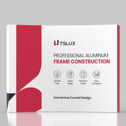 10' Curved Pop-Up Backdrop