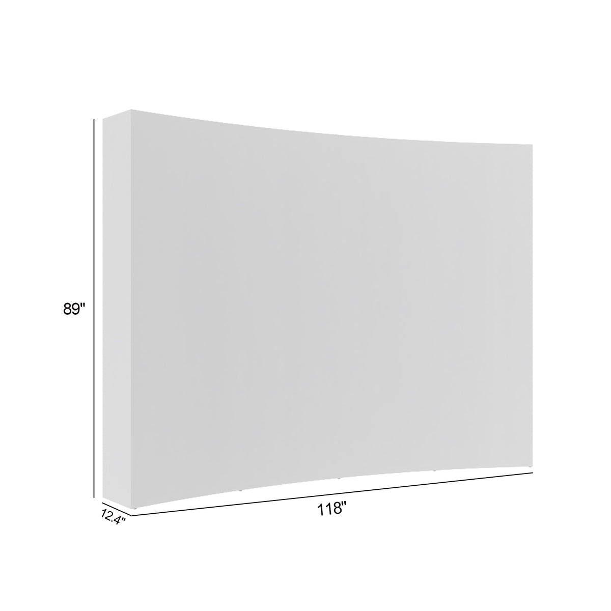 10' Curved Pop-Up Backdrop
