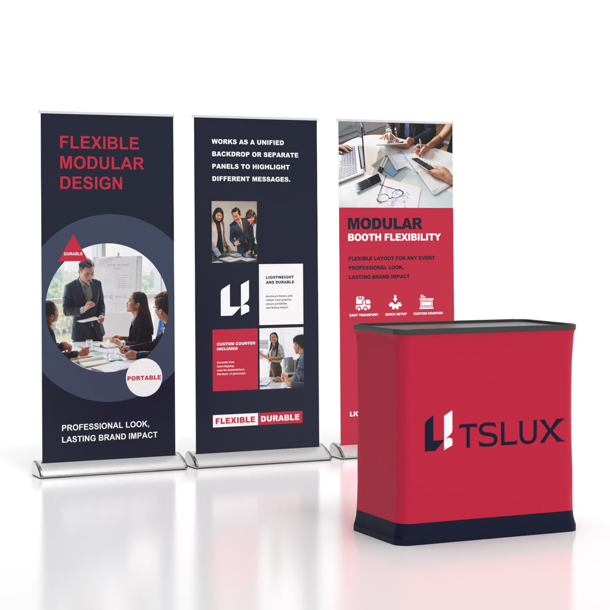 10' Roll Up Banner Combo Booths