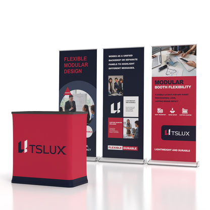 10' Roll Up Banner Combo Booths