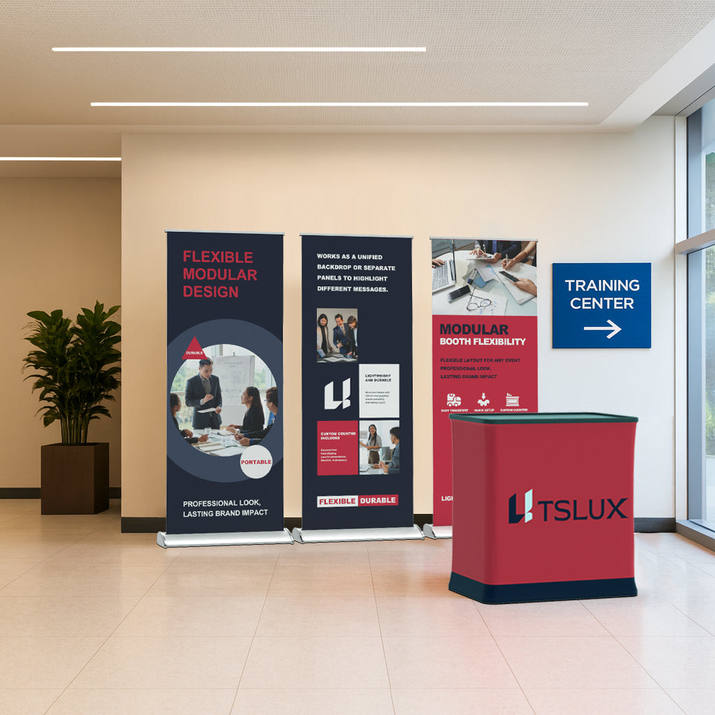 10' Roll Up Banner Combo Booths