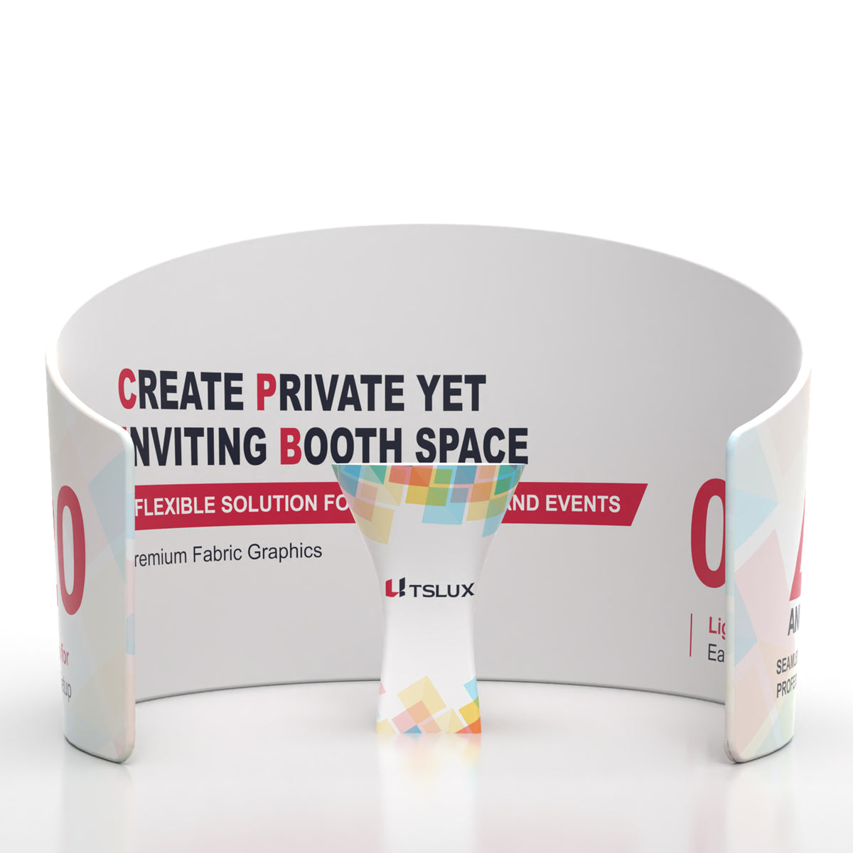 10' Semi-Circle Banner Combo Booths