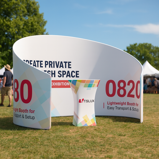 10' Semi-Circle Banner Combo Booths