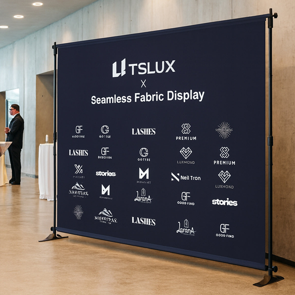 10' Step & Repeat Banner