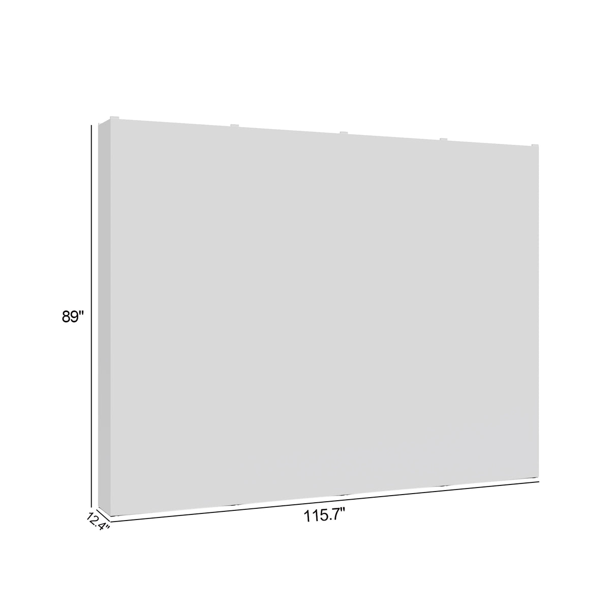 10' Straight Pop-Up Backdrop