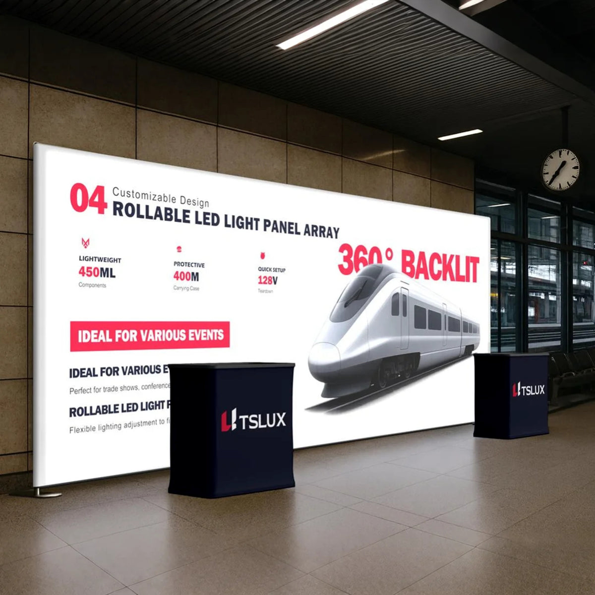 20' Backlit Booths