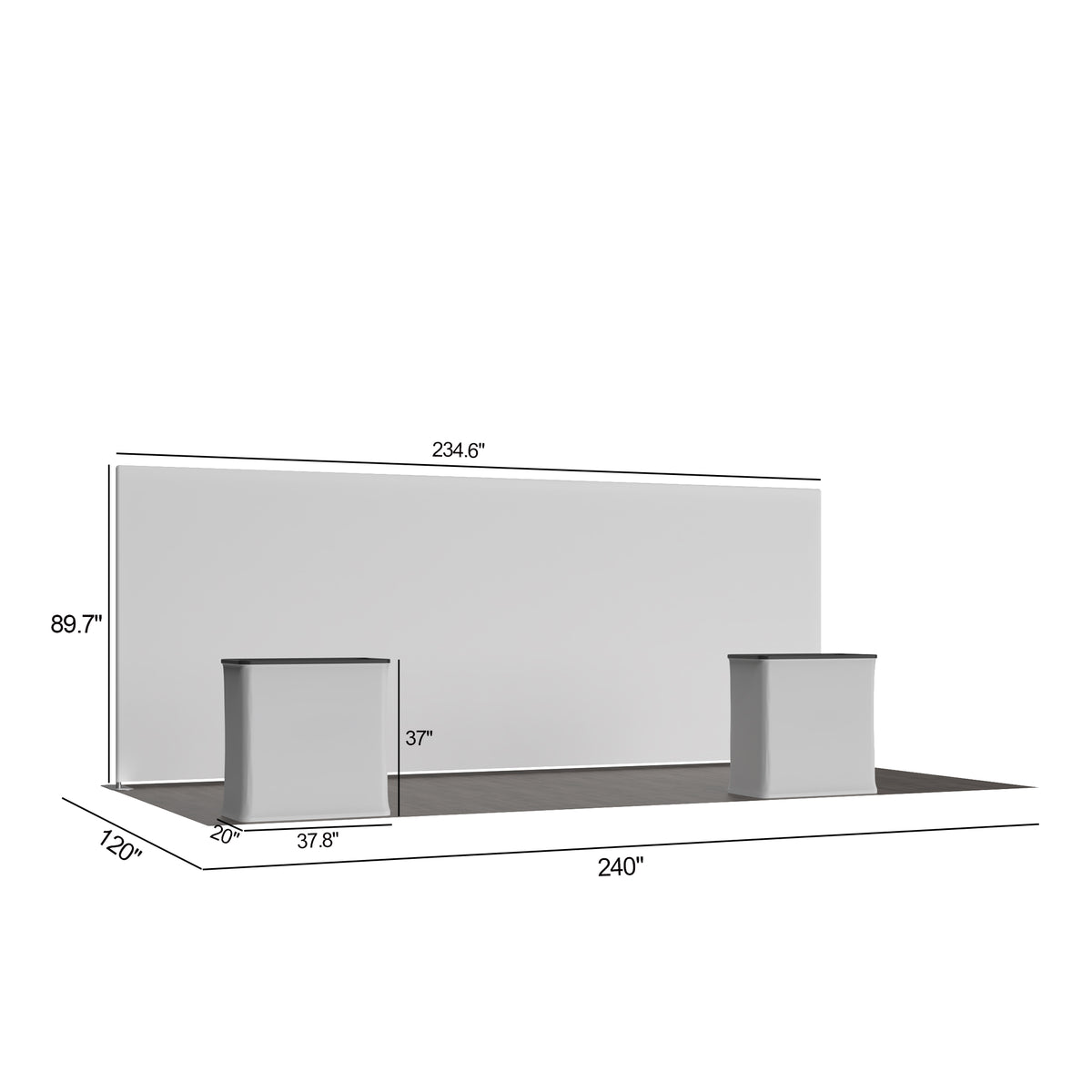 20' Backlit Booths