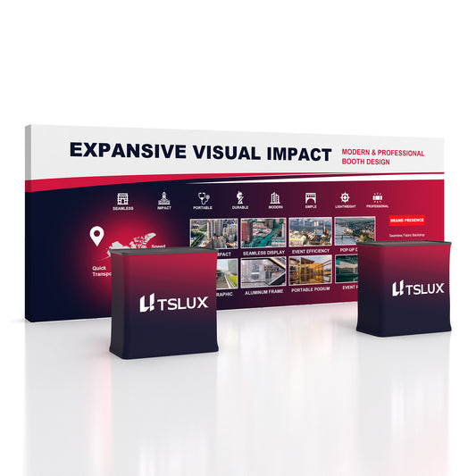 20' Staight Pop-up Booths