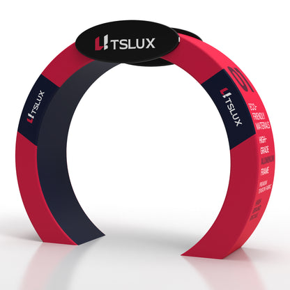 3D Round Archway Banner Stands