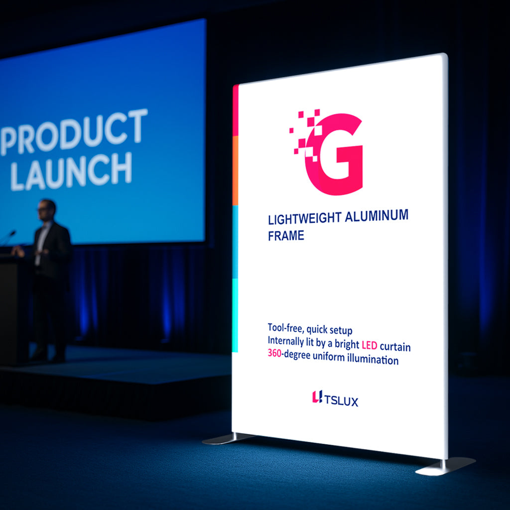 5' Tension Fabric Backlit Panel