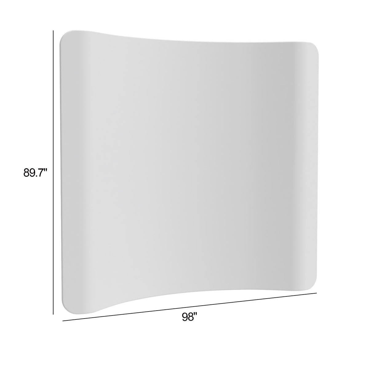 8' Curved Tension Fabric Backdrop