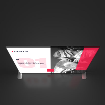 8' Tension Fabric Backlit Panel