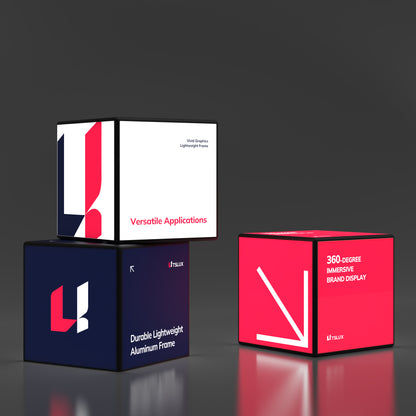 Backlit Stackable Light Cubes