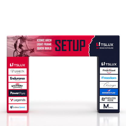 Block Frame Archway Banner Stands