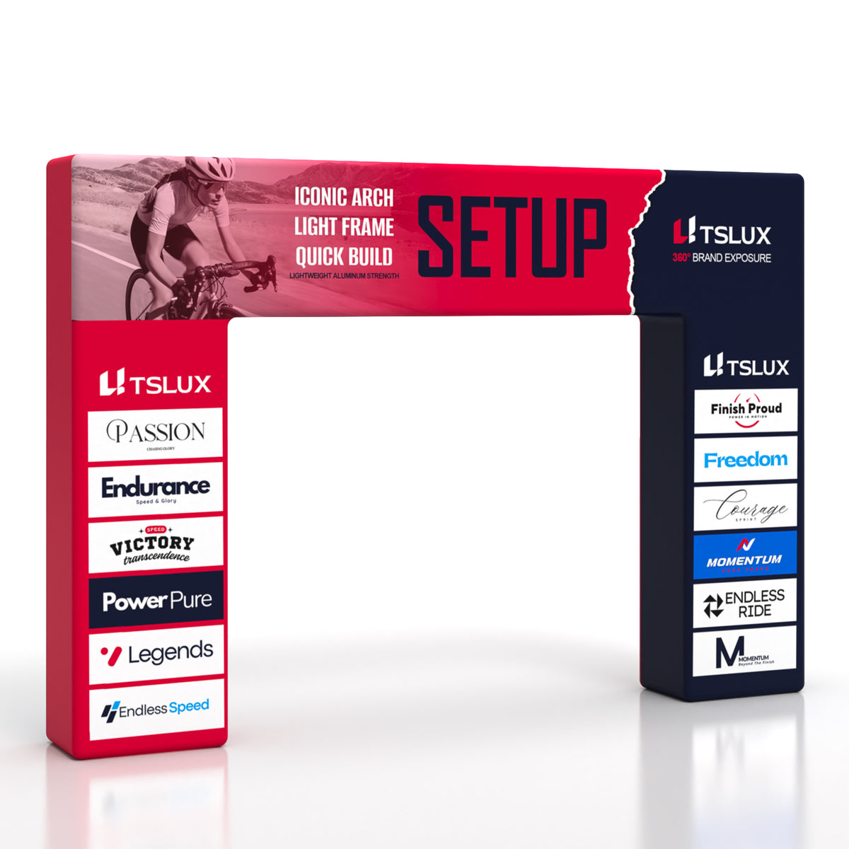 Block Frame Archway Banner Stands