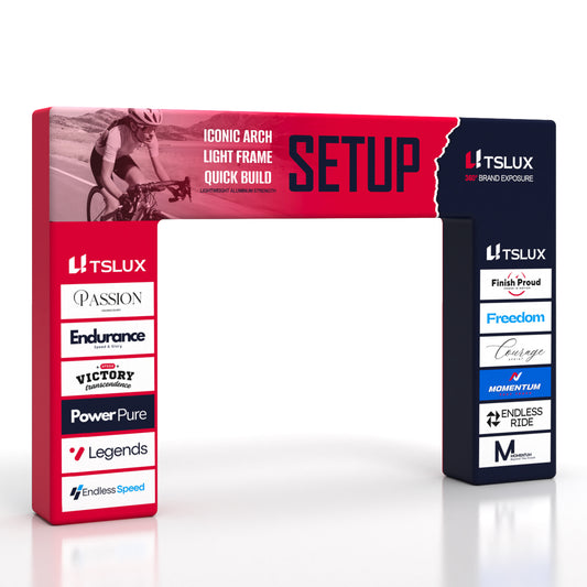 Block Frame Archway Banner Stands