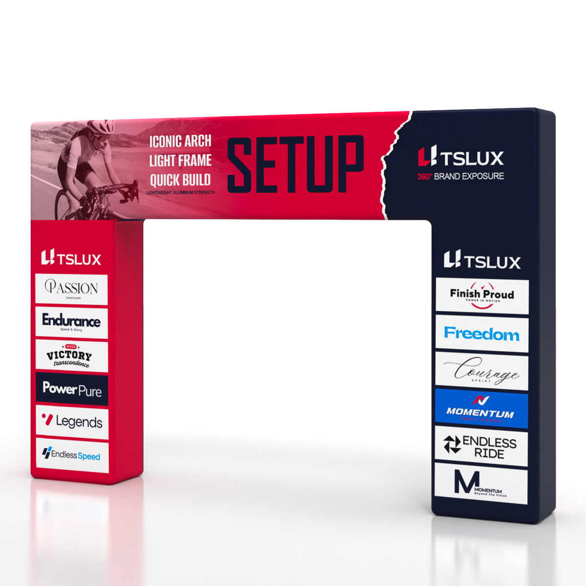 Block Frame Archway Banner Stands