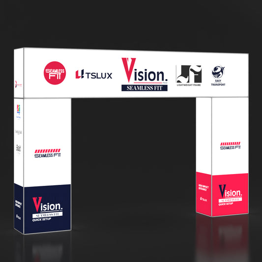 Block Frame LED Entrance Archway Banner Stands