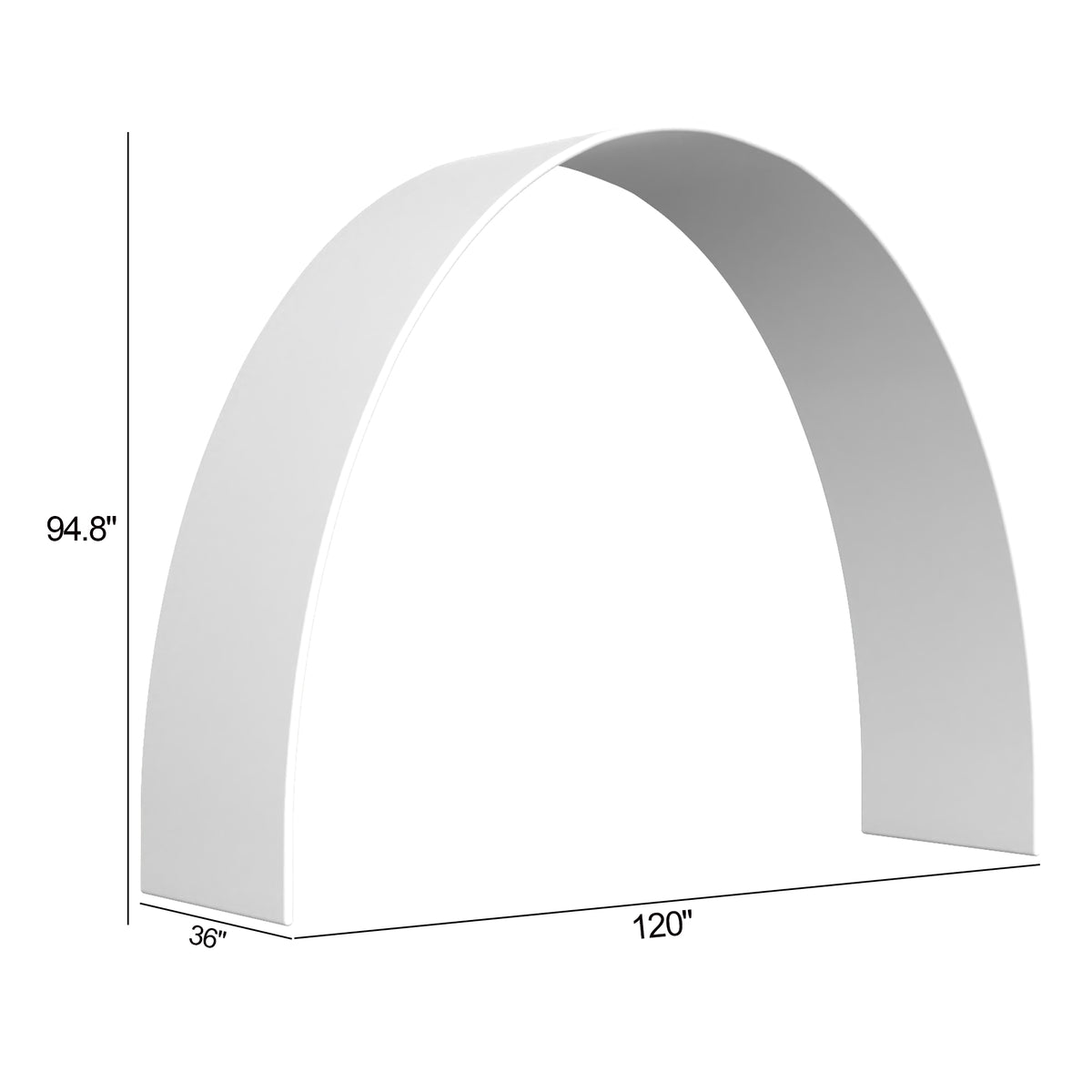 Curved Fabric Archway Banner Stands