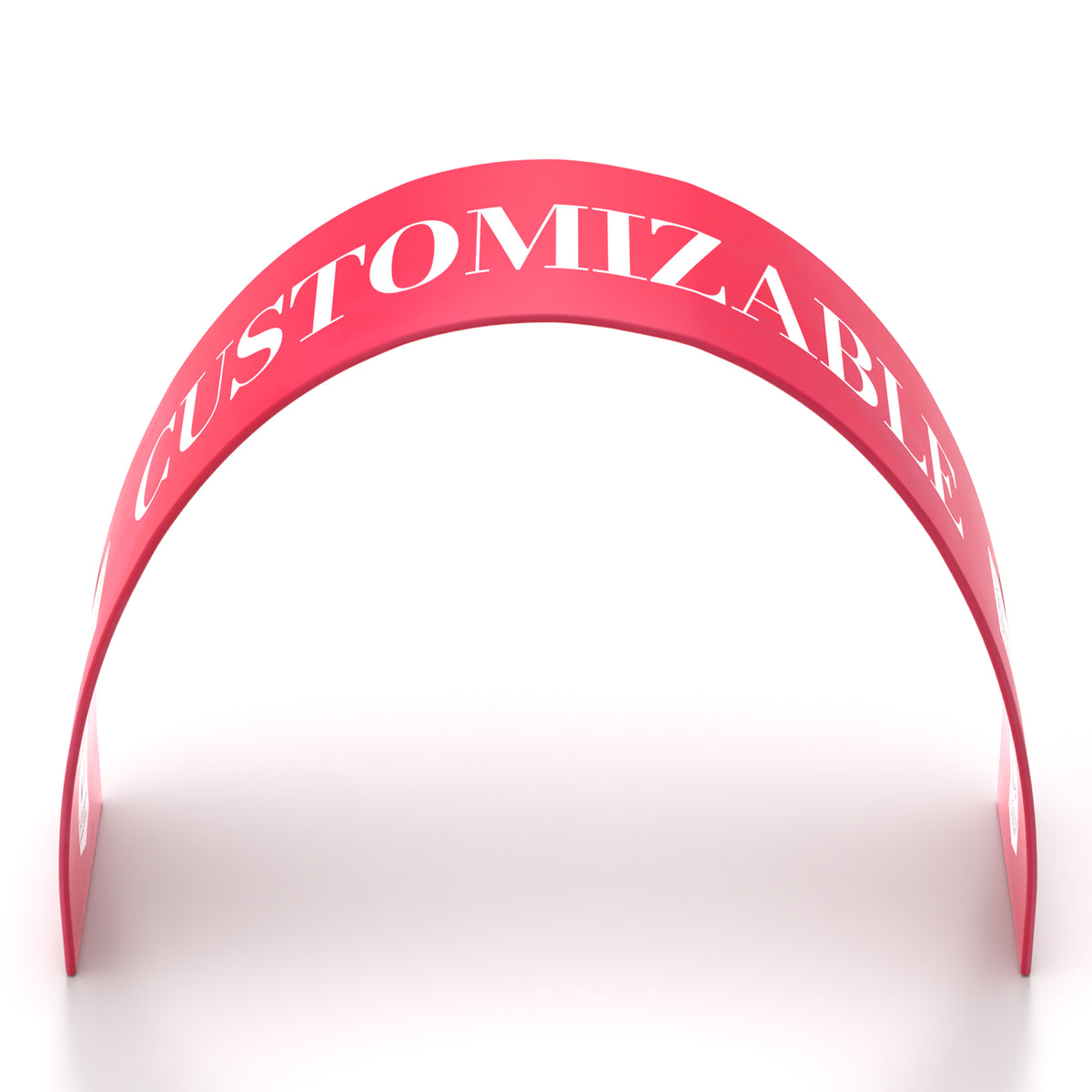 Curved Fabric Archway Banner Stands