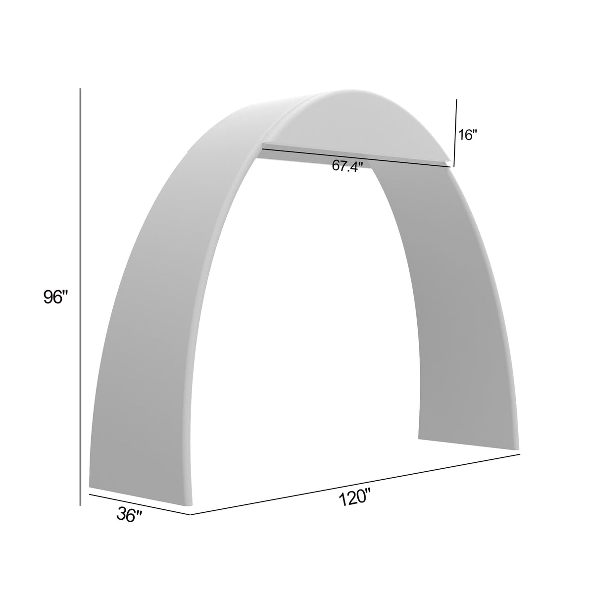Header Display Archway Banner Stands