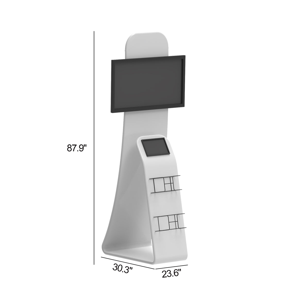 Monitor & Literature Display Stands