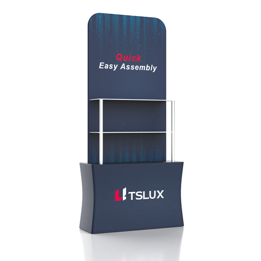 Portable Backwall Display Stand with Header