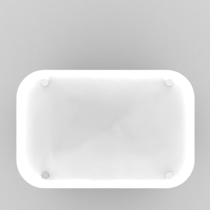 Rectangular Display stand with shelving
