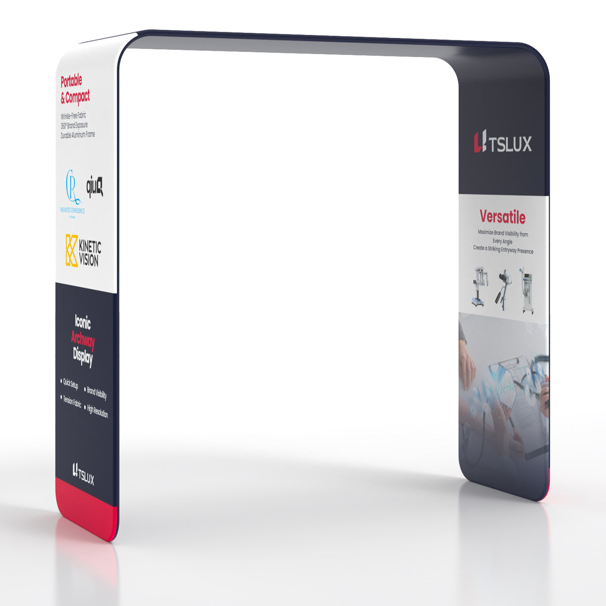 Rectangular Exhibition Archway Banner Stands