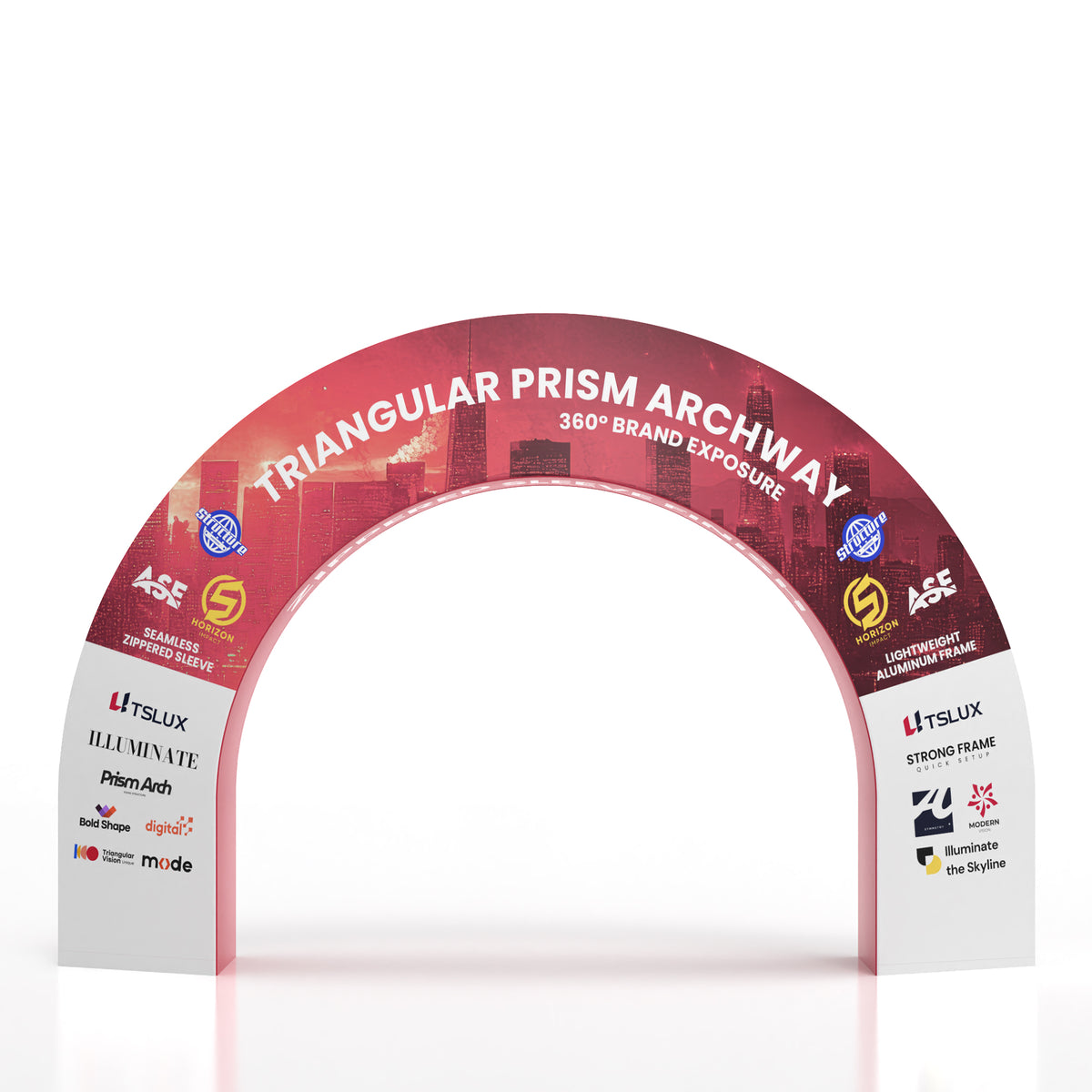 Round Display Archway Banner Stands