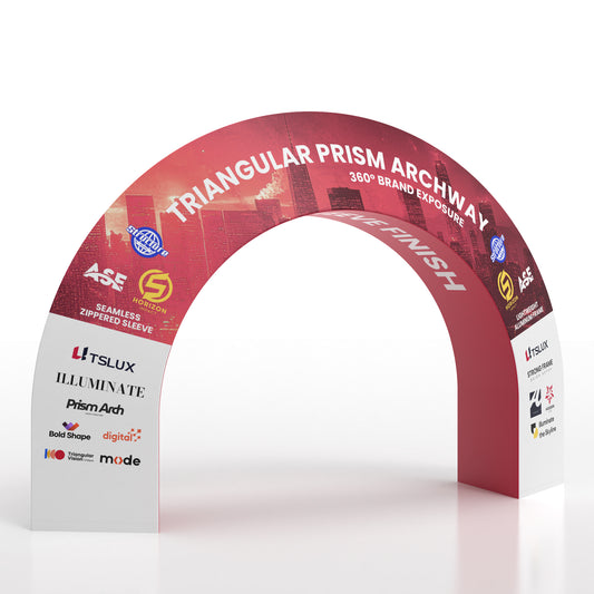 Round Display Archway Banner Stands