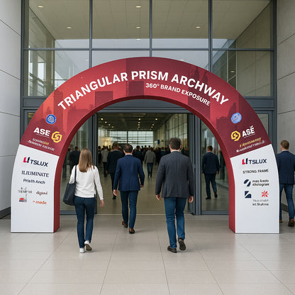 Round Display Archway Banner Stands