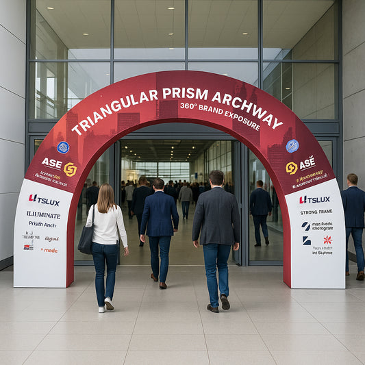 Round Display Archway Banner Stands